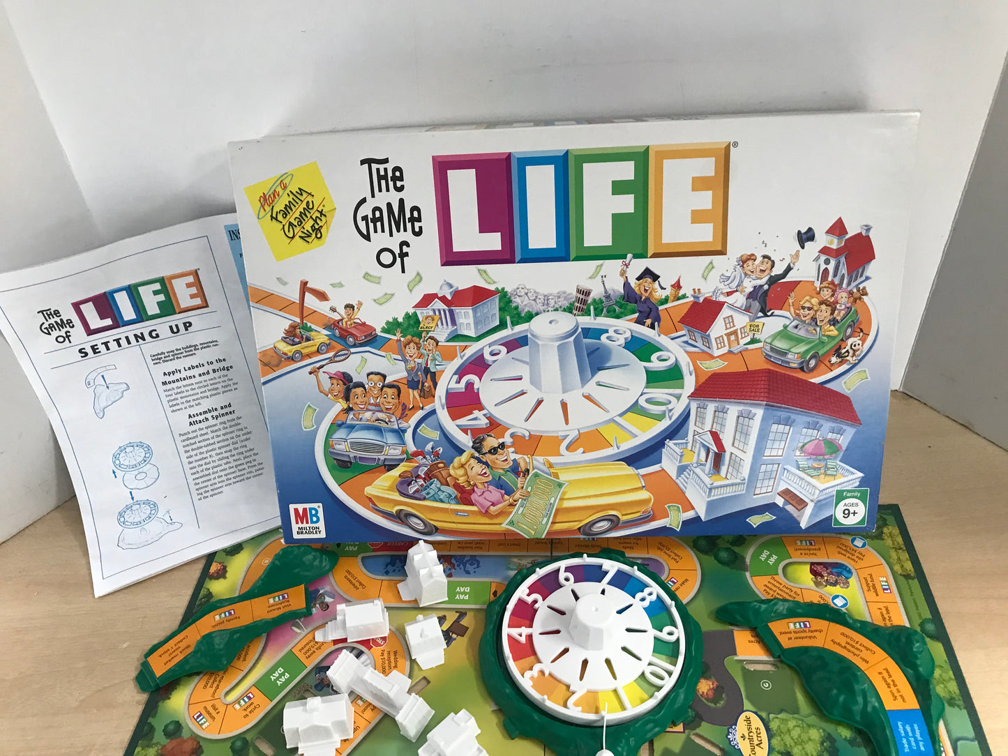 Game The Game Of Life Age 9+ Excellent Complete