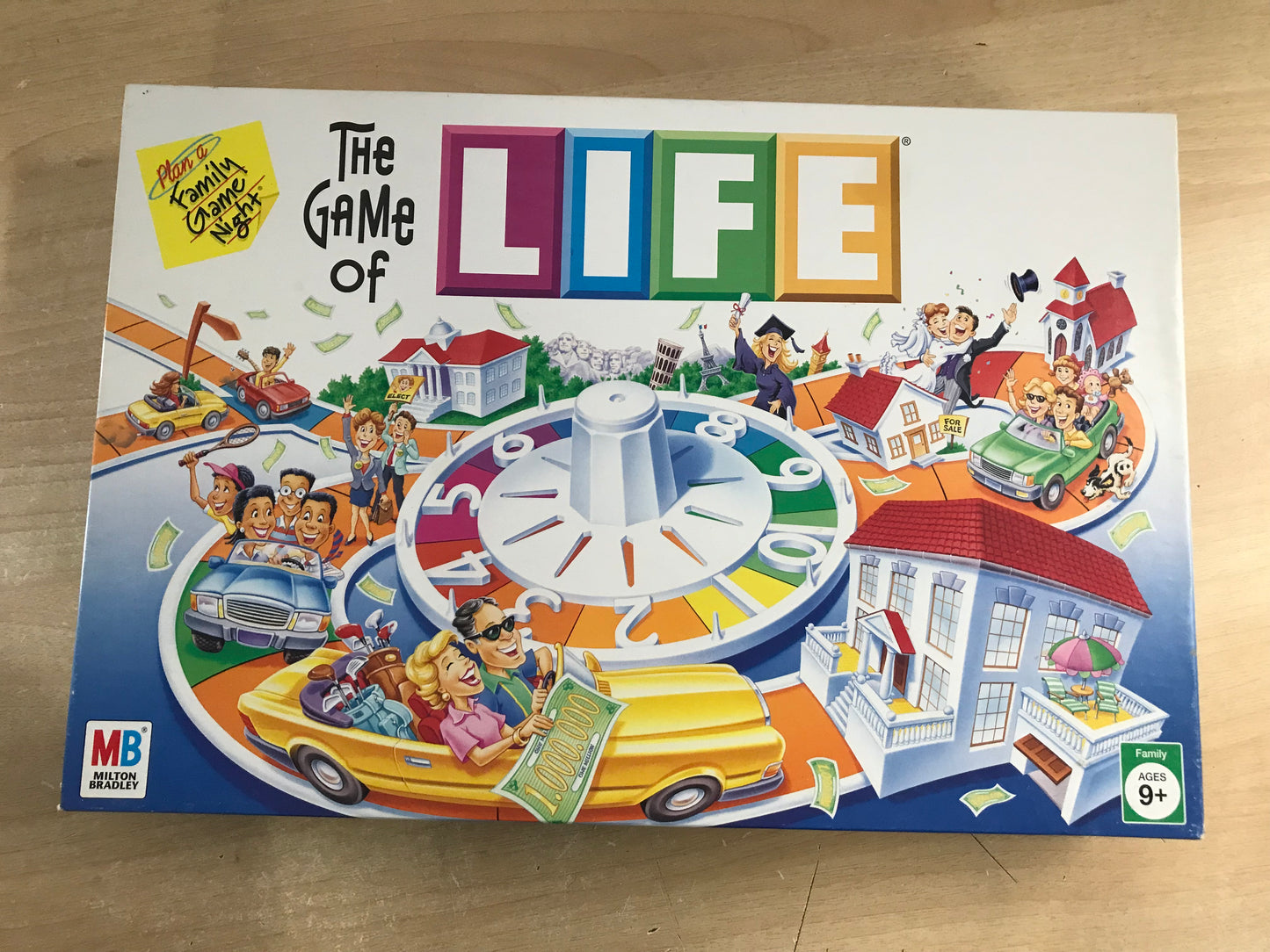 Game The Game Of Life Age 9+ Excellent Complete