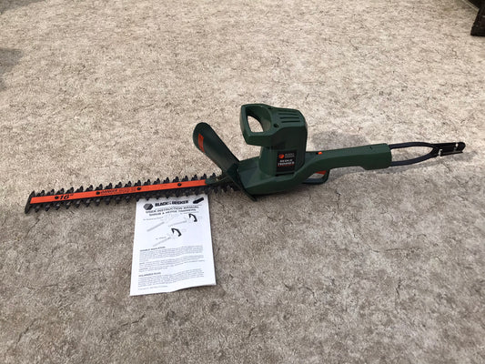 Garden Tree Shrub Hedge Pruning Black Decker Hedgehog 16 inch As New With Paperwork