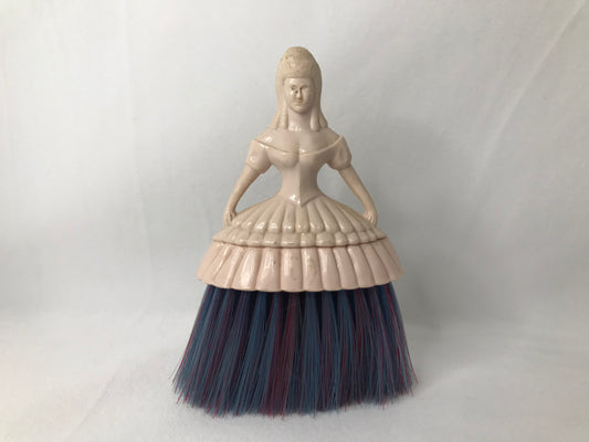 Grandma Attic Victorian Lady Dresser Dust Brush 5.5x4 inch