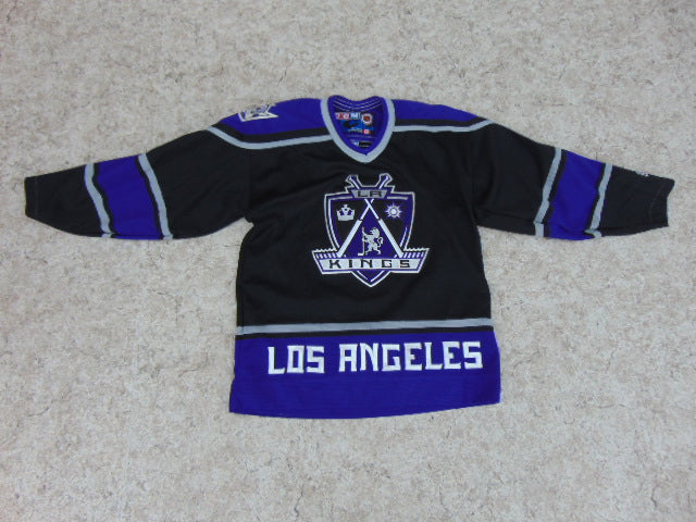 Athletic Knit (AK) H550CY-LAS953C New Youth Los Angeles Kings Third Purple Hockey Jersey Adult-Small