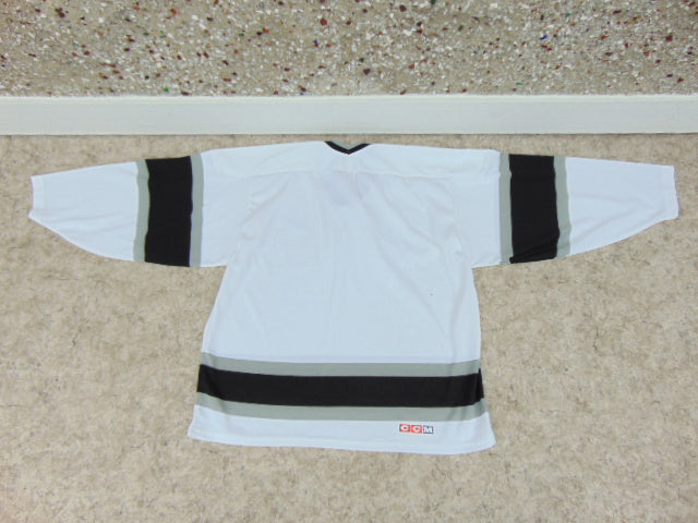 Hockey Jersey Men's Size Large Practice Black White Grey As New