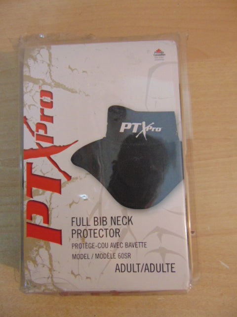 Hockey Neck Guard Men's Size Lg - X Large Full Bib Neck Protector New In Box