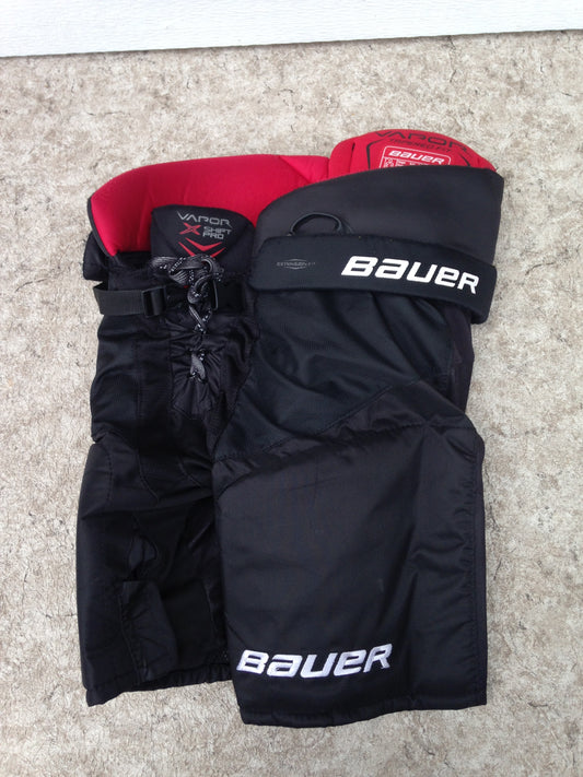 Hockey Pants Child Size Junior Large Bauer Vapor Free Flex  Black Red  Excellent