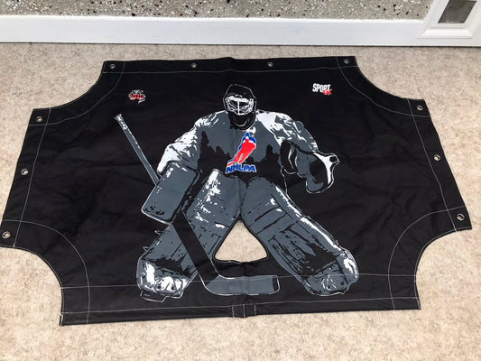 Hockey Goalie 72 inch Heavy Duty Hockey Player Pro Shot Shooting Target For Standard Net As New