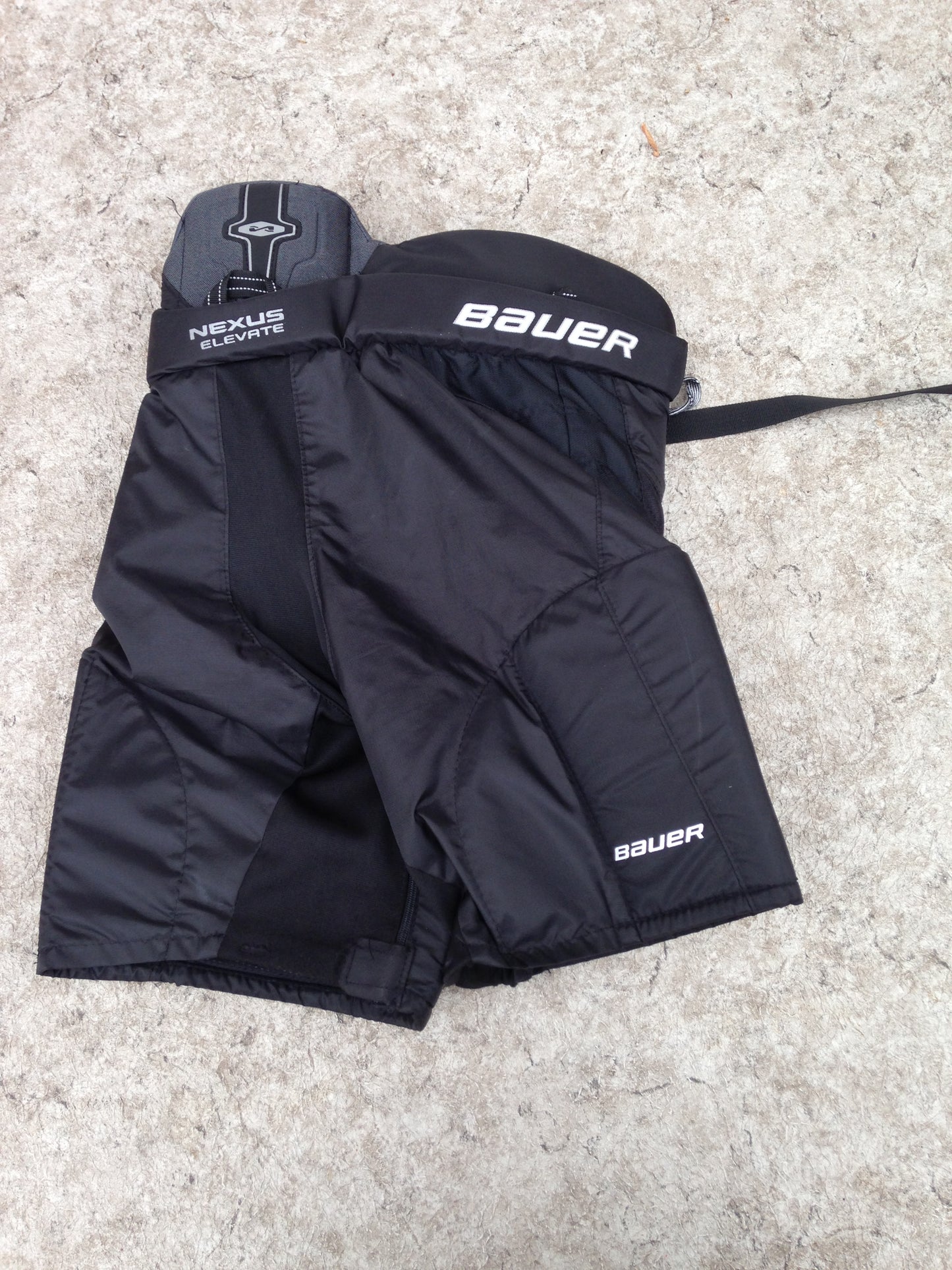 Hockey Pants Child Size Junior Large Bauer Nexus Elevate As New Excellent Black