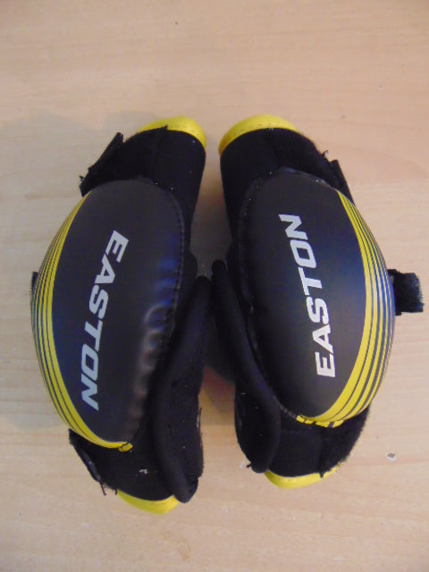 Hockey Elbow Pads Child Size Youth Large Age 5-6 Black Yellow