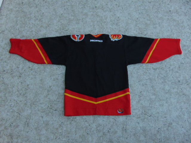 Hockey Jersey Child Size 6-8 Koho Calgary Flames Excellent