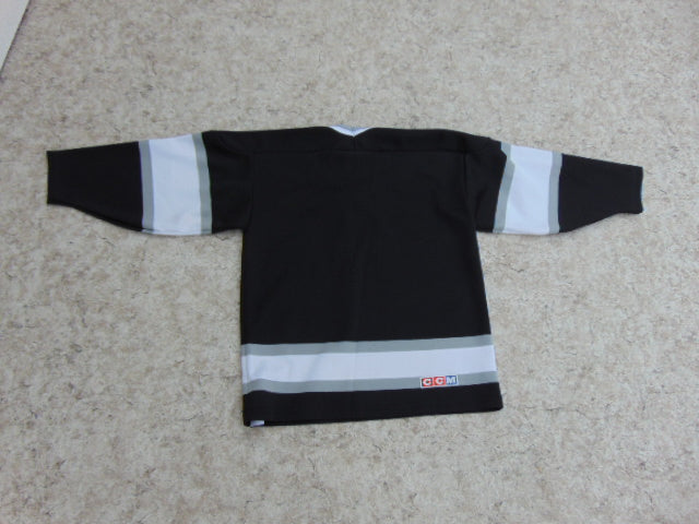 Hockey Jersey Child Size 8-10 CCM Practice Jersey Black Grey