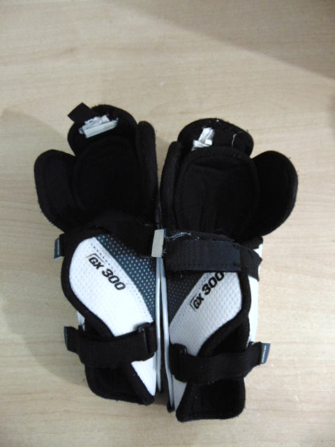 Hockey Shin Pads Child Size 9 inch Hespeler White Black