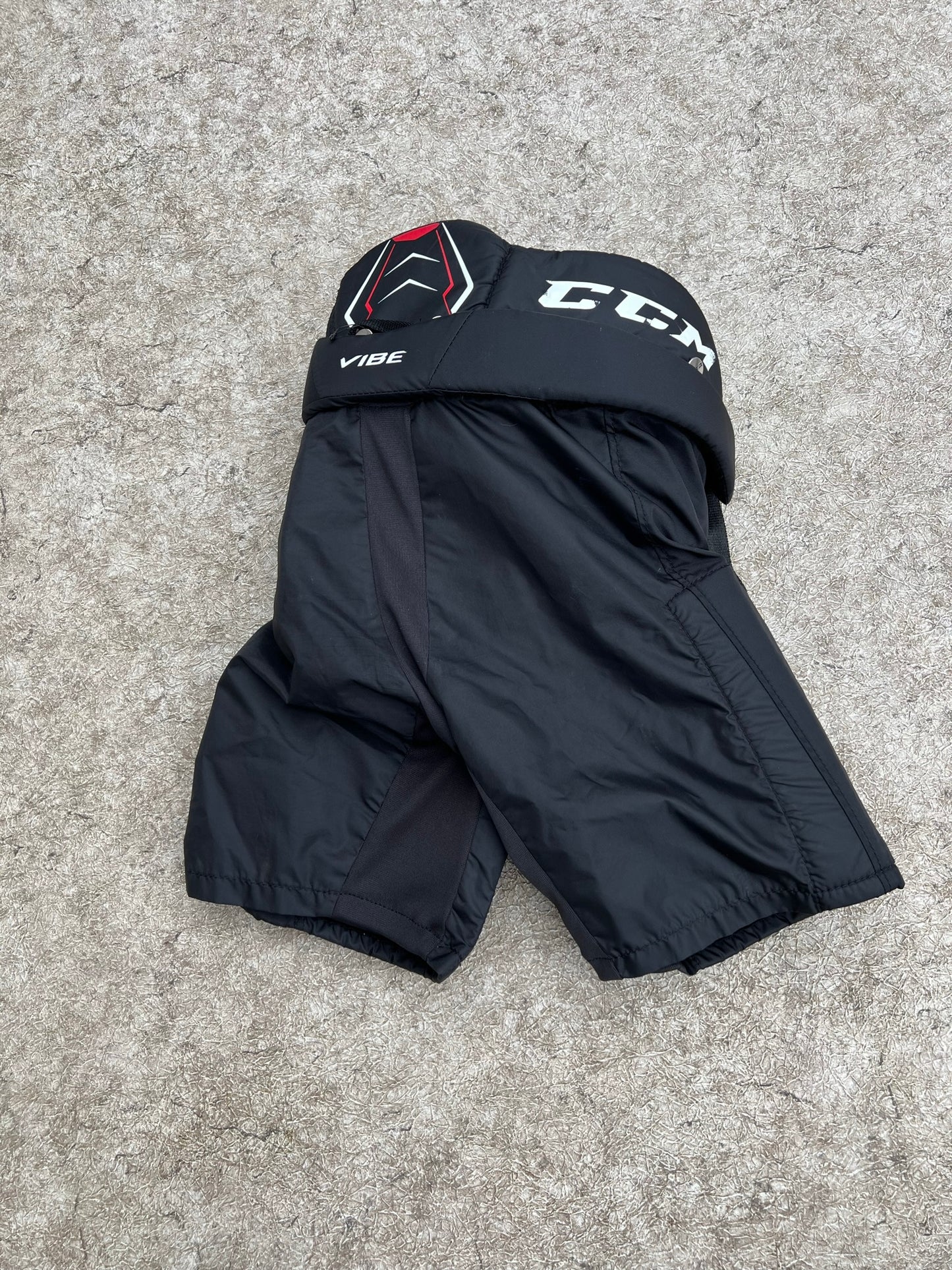 Hockey Pants Child Size Junior Medium CCM Vibe Black Red