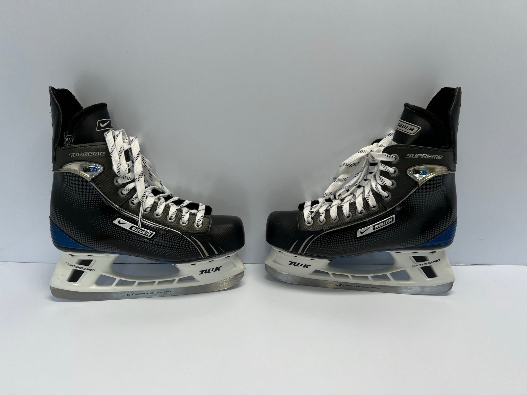 Hockey Skates Men s Size 8 Shoe 6.5 Skate Size Bauer Nike One35 New De KidsStuffCanada