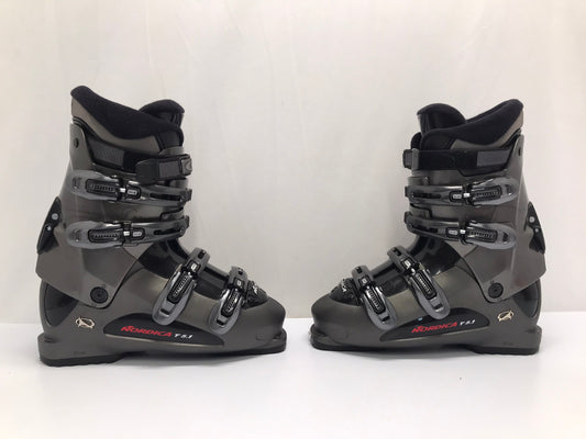 Ski Boots Mondo Size 27.0 Men's Size 9 Ladies Size 10 310 mm Nordica Grey Black New Demo Model