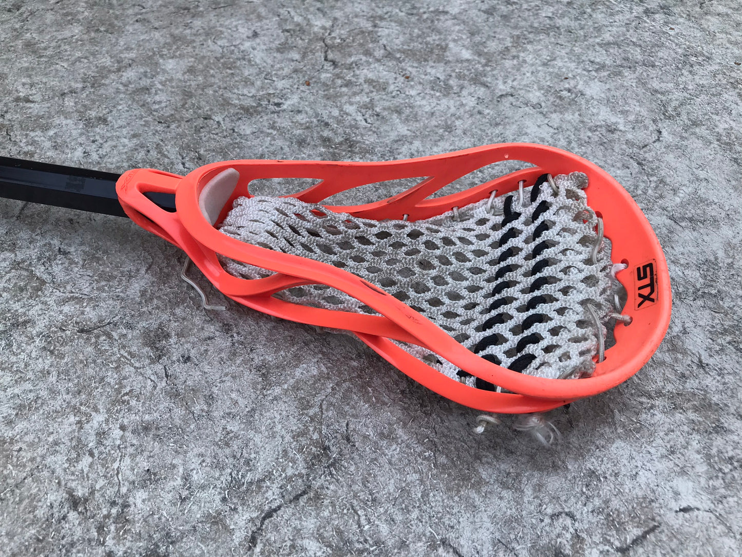 Lacrosse Stick 38  inch STX Black Orange