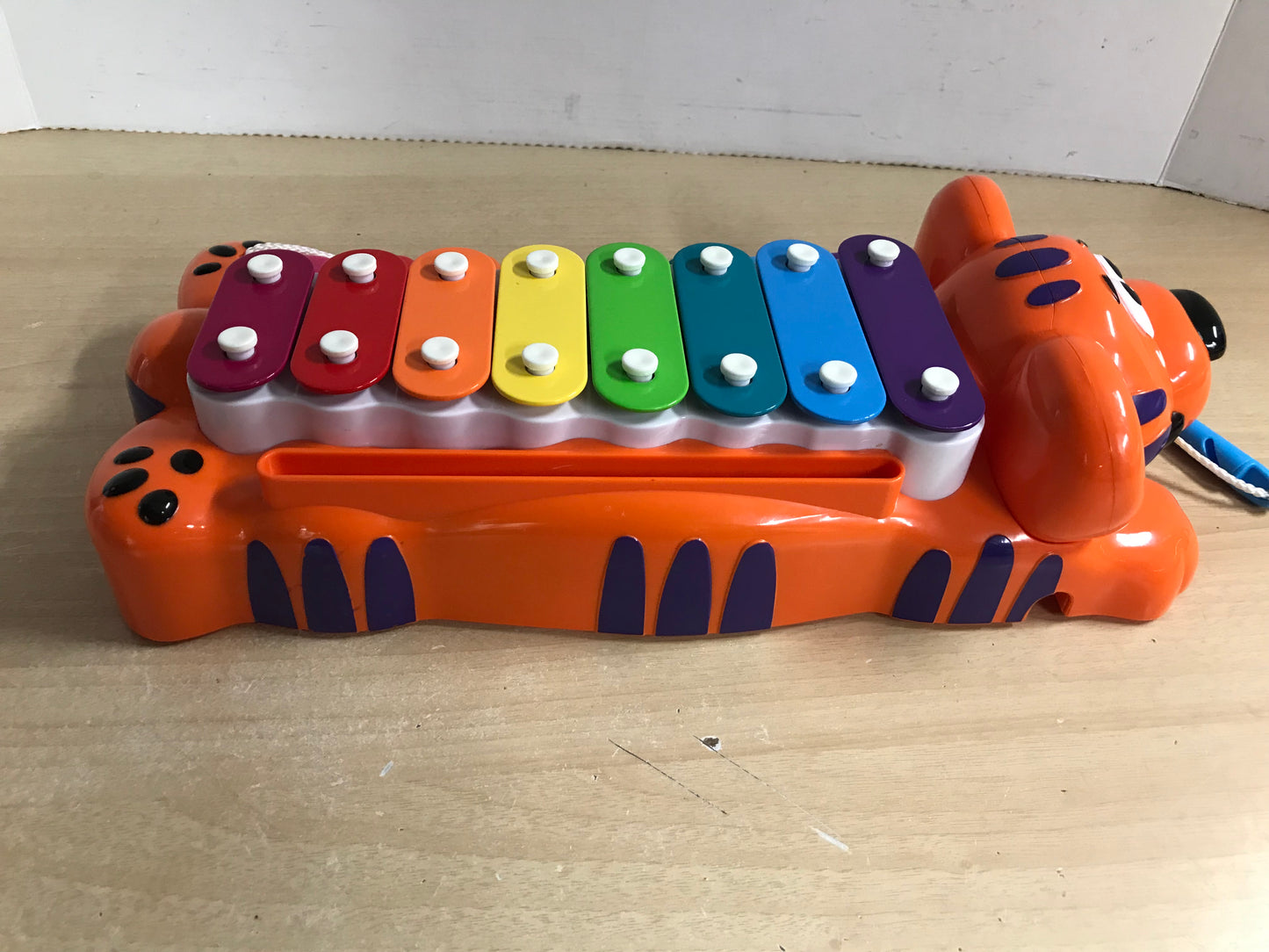 Little Tikes Tiger Xylophone Piano Toy As New Age 1-4