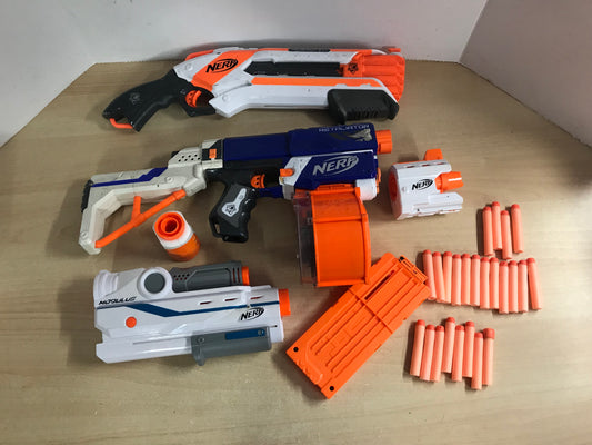 Nerf Guns Collection Works Great Loaded