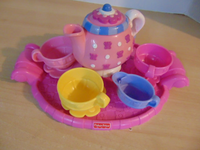 Play Family Kitchen Fisher Price Musical My Little Tea Pot Tea Service