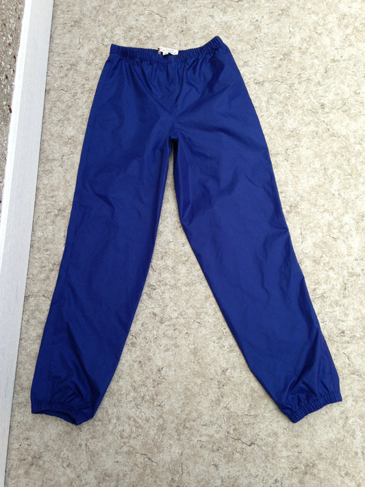 Rain Pants Child Size 16 MEC Blue Waterproof As New Demo