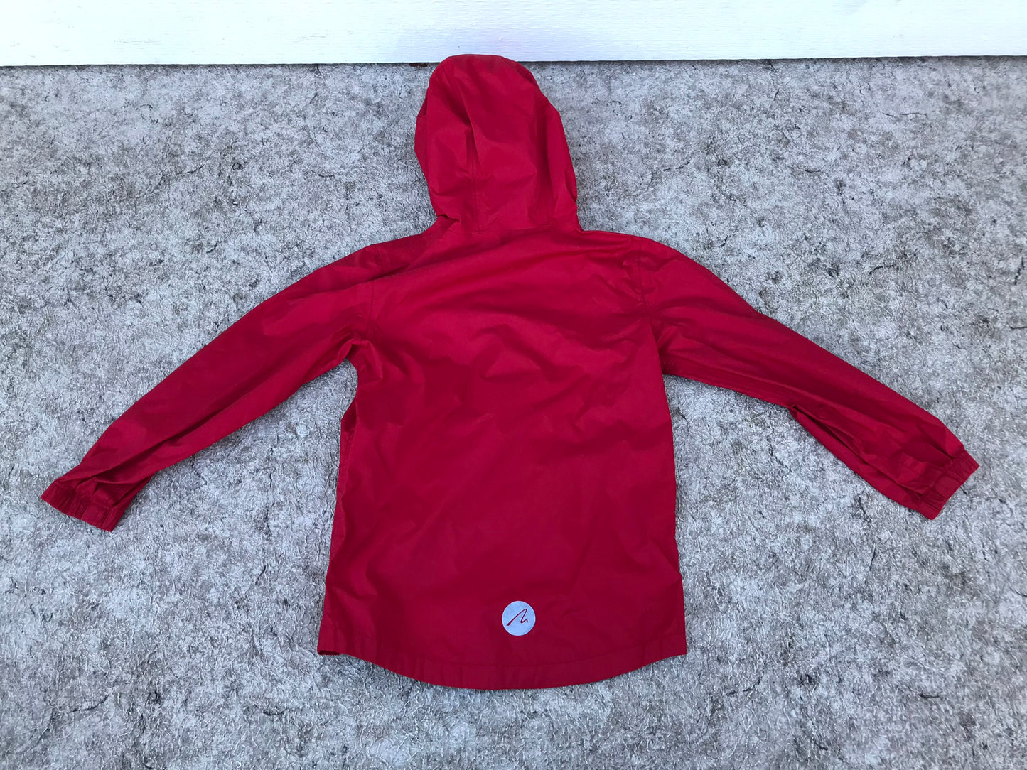 Rain Coat Child Size 6 Alpine Teck Red With Sealed Zippers Waterproof Excellent