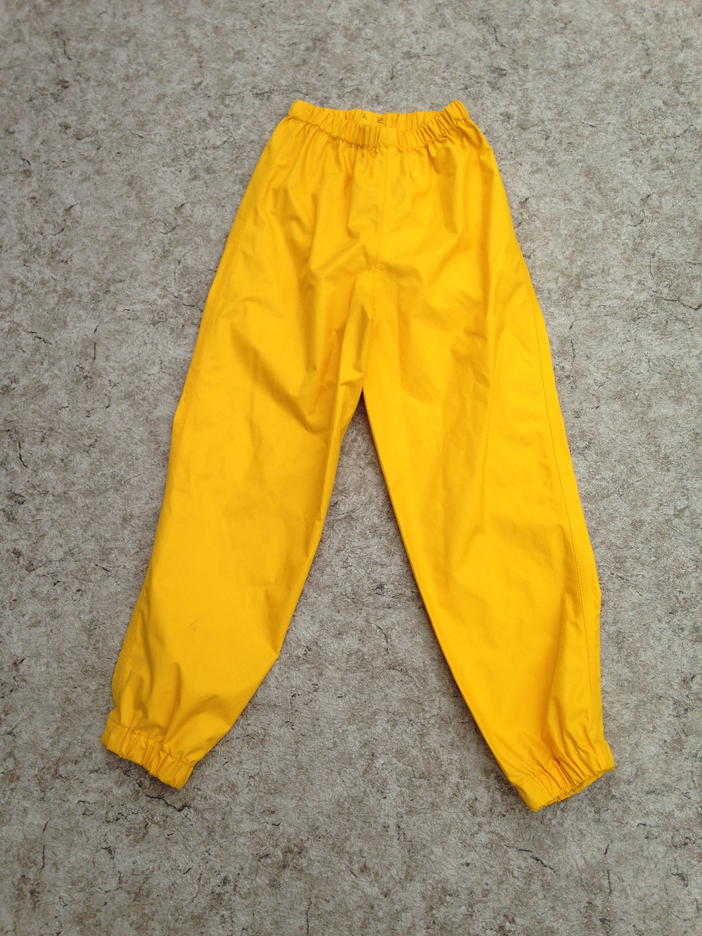 Rain Pants Child Size 10 MEC Yellow Waterproof