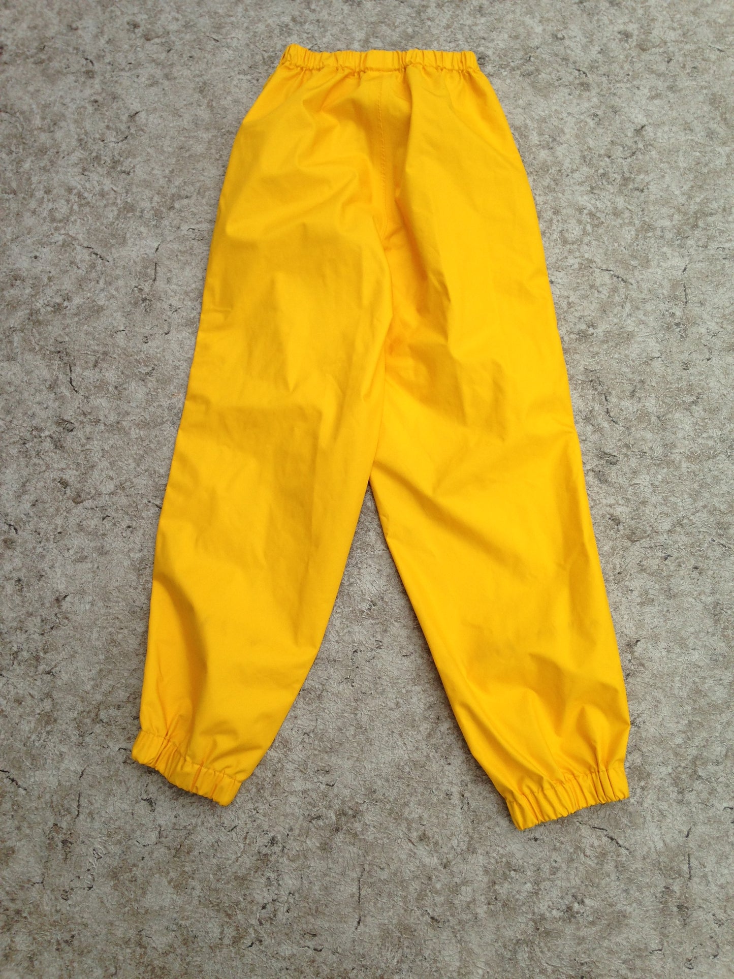 Rain Pants Child Size 10 MEC Yellow Waterproof