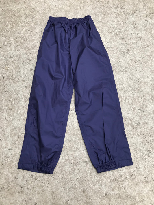 Rain Pants Child Size 12-14 LL Bean Purple Waterproof Excellent