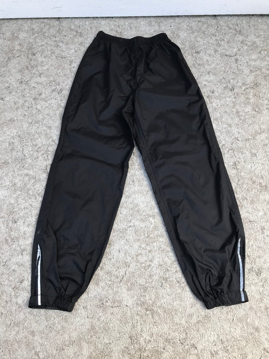 Rain Pants Child Size 12 Alpinetek Waterproof Black