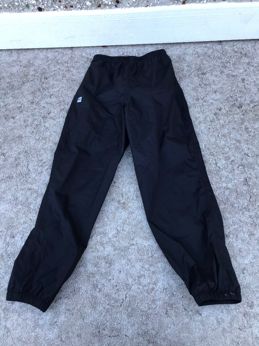 Rain Pants Child Size 12 MEC Black Excellent