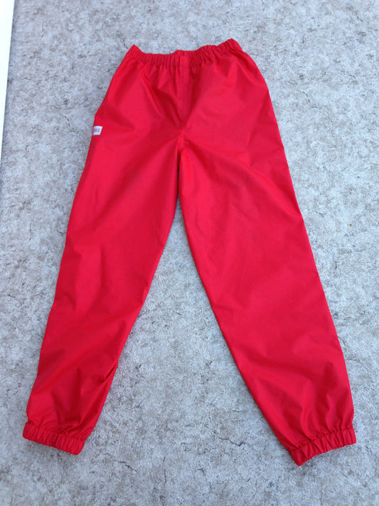 Rain Pants Child Size 14 MEC Youth Red New Demo Model