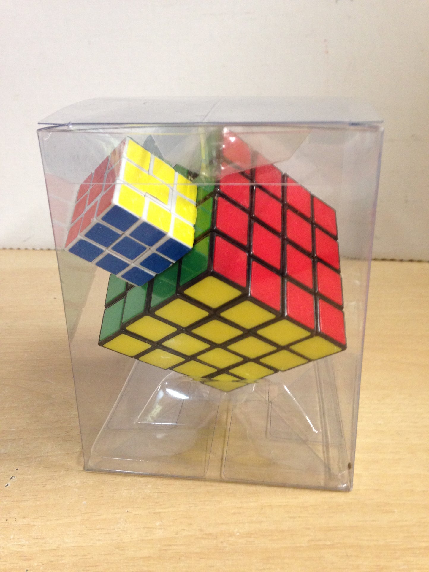 Rubiks Cube 2 pc Set Large and Small As New