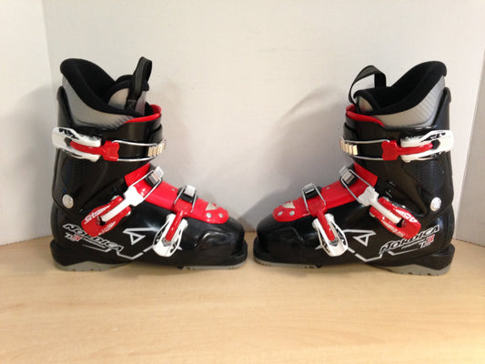 Ski Boots Mondo Size 22.0 - 23.5 Child Size 4-5 mm 275 Noridca FireArrow Red Black Excellent