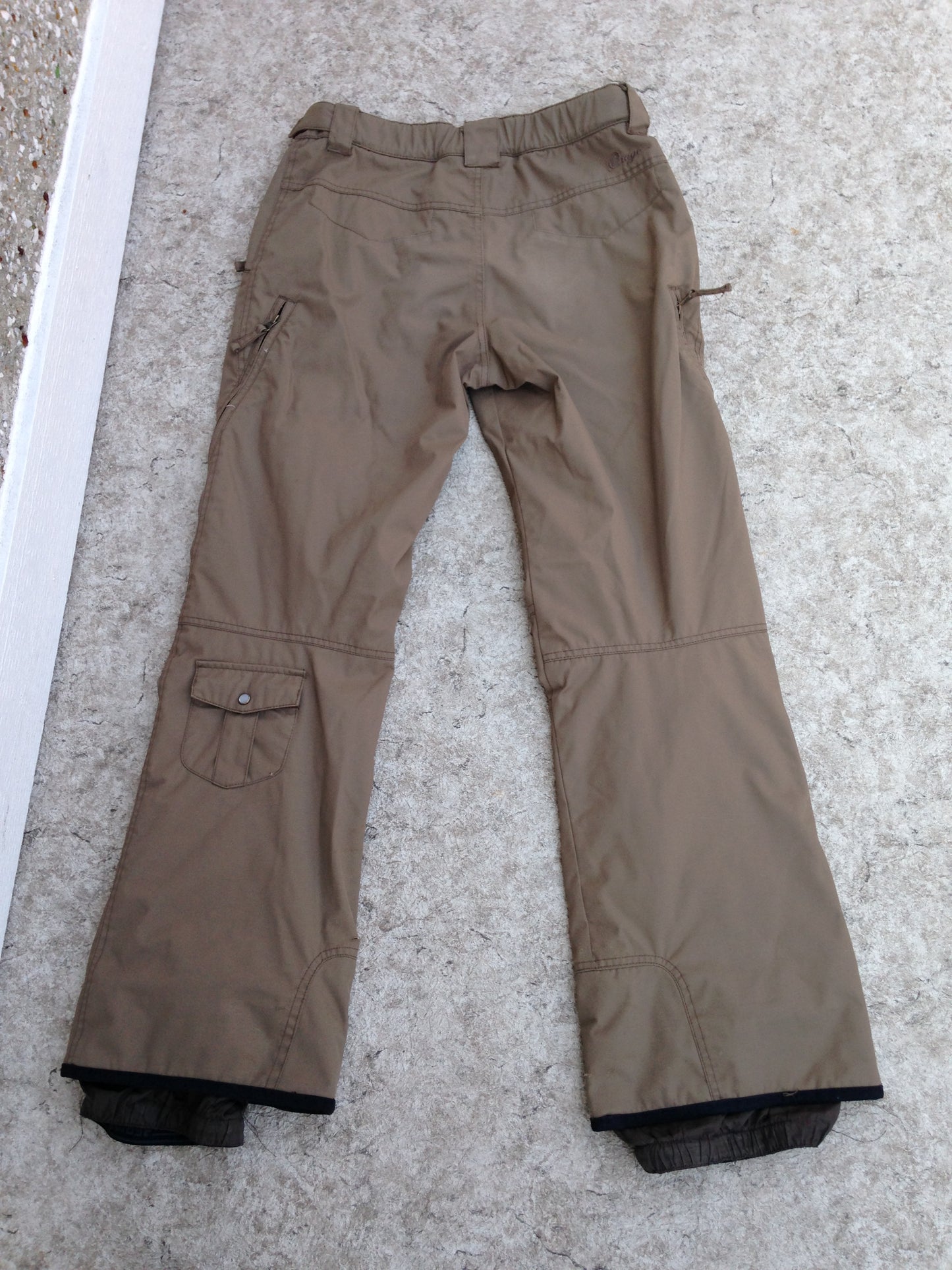 Snow Pants Men's Size Small Orage Tan Snowboarding