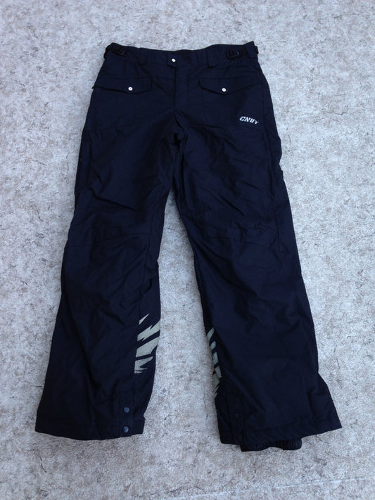 Snow Pants Child Size 18-20 Youth Columbia Black Snowboarding Adjustable Waist New Demo Model