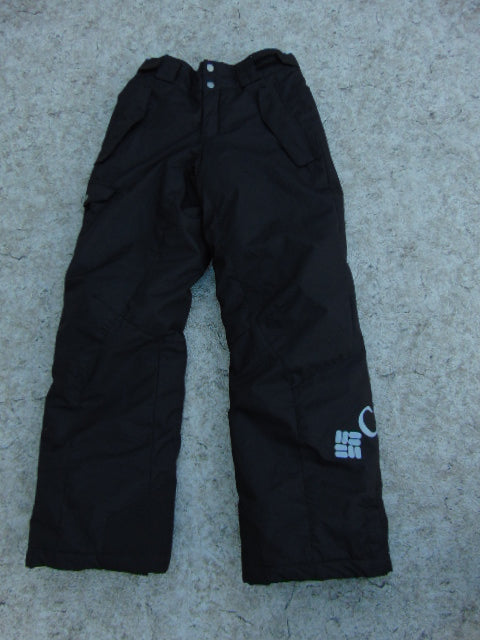 Snow Pants Child Size 14-16 Columbia Bugaboo Black Snowboarding New Demo Model