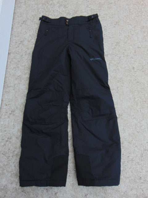 Snow Pants Child Size 14-16 Youth Columbia Black Snowboarding New Demo Model