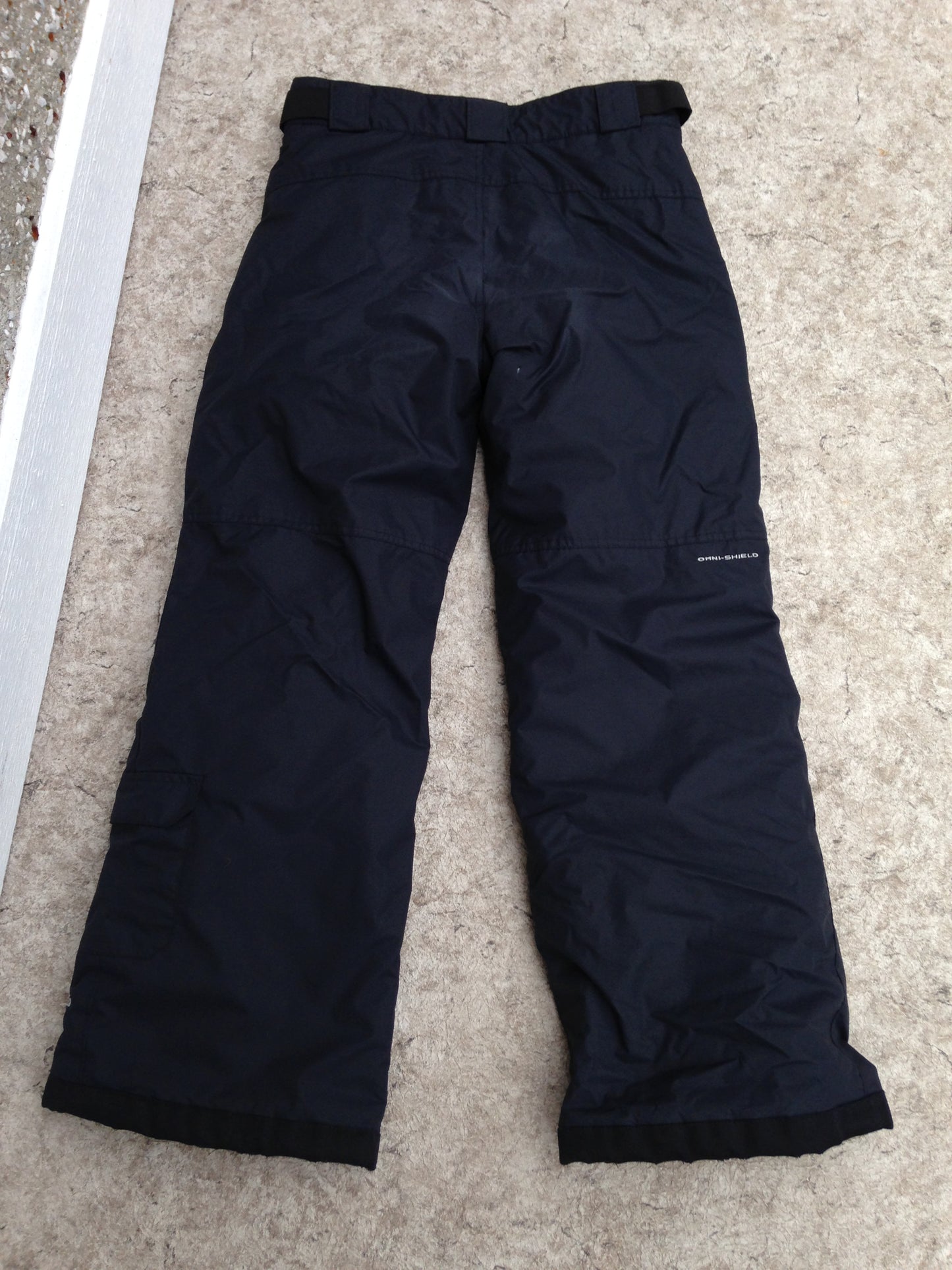 Snow Pants Child Size 14-16 Youth Columbia Black Snowboarding Excellent