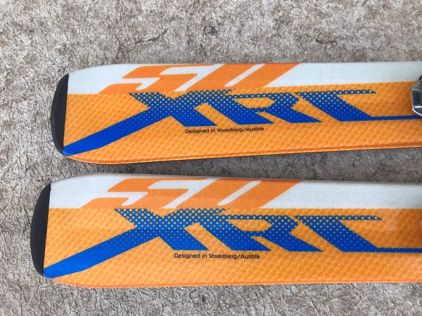 Ski 125 Head Orange Silver Parabolic With Bindings