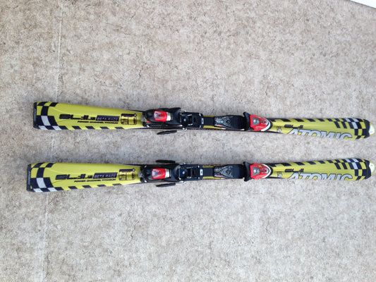 Ski 157 Atomic Parabolic Black Gold Red With Bindings