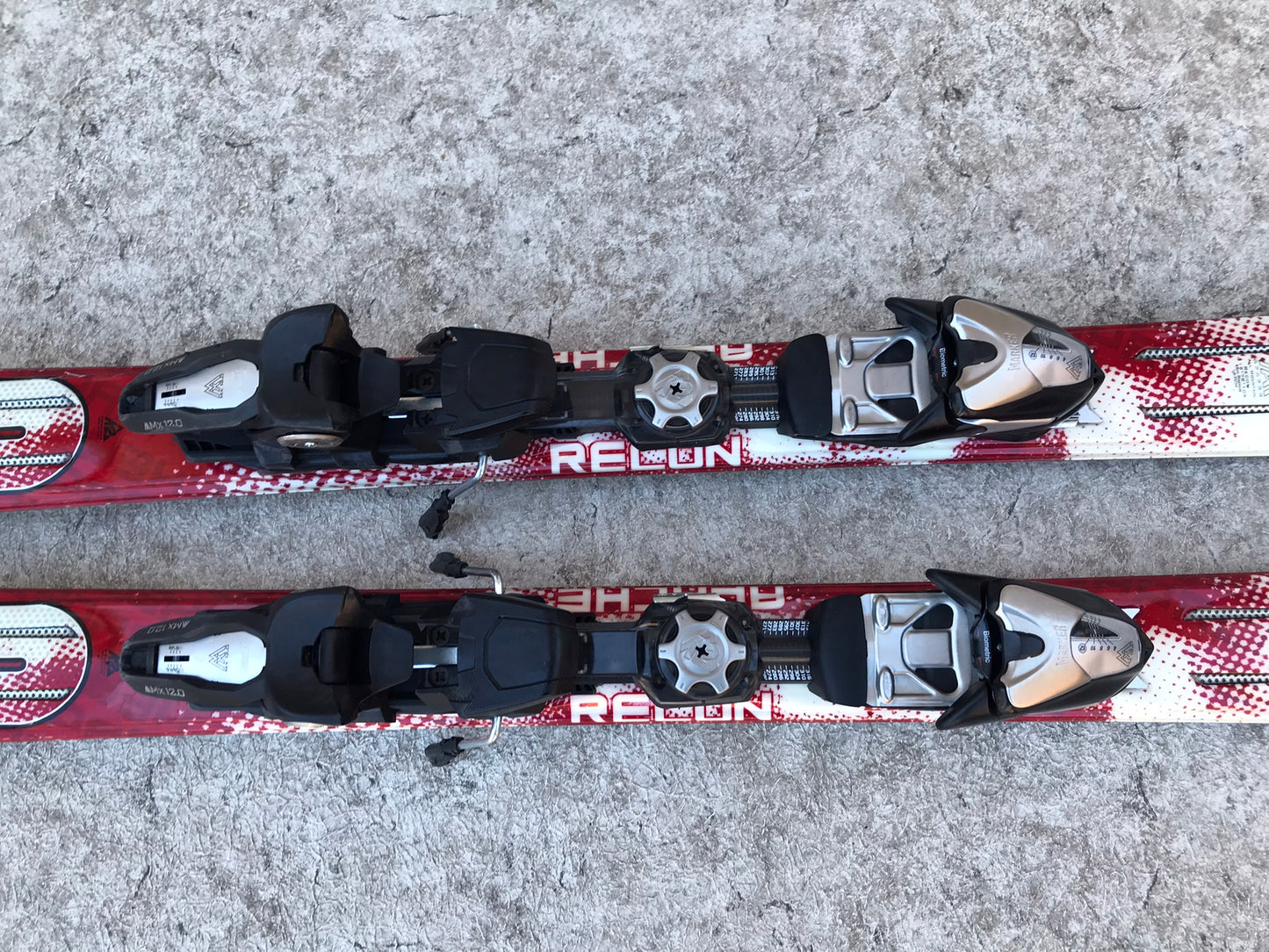 Ski 163 K-2 Recon Red White Parabolic With Bindings