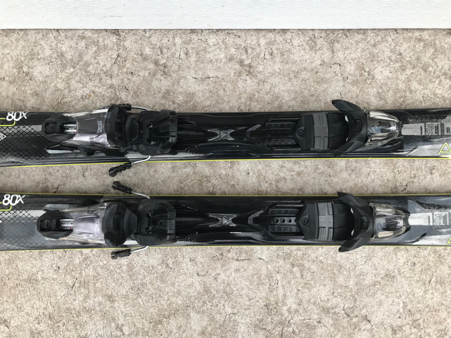 Ski 163 k-2  Parabolic Black Green With Bindings