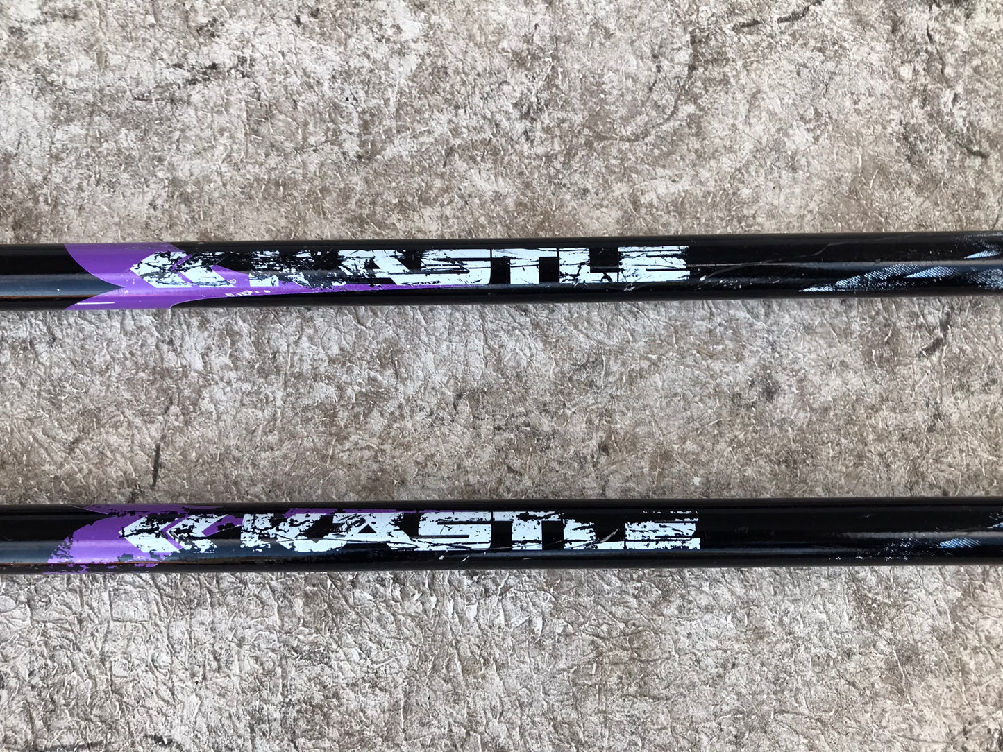 Ski Poles Adult 46 inch Kastle Black Purple