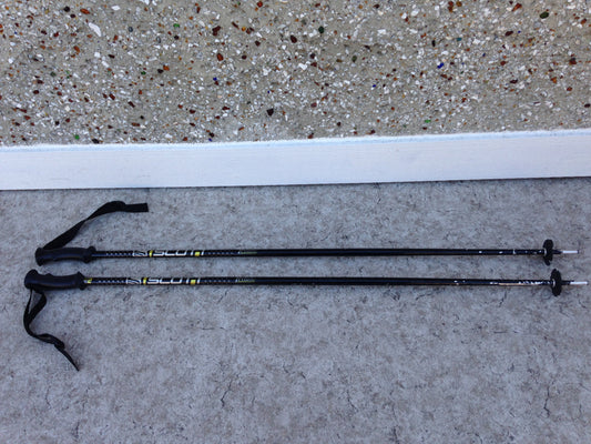 Ski Poles Adult Size 47 inch Scott Tritan Black Chrome Excellent