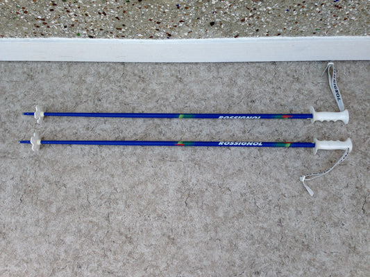 Ski Poles Adult Size 48 inch Rossignol Blue White