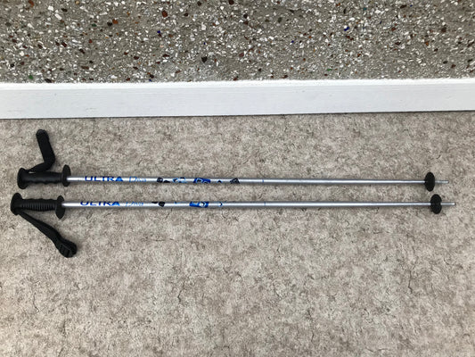 Ski Poles Adult Size 48 inch Ultra Diva Grey Blue