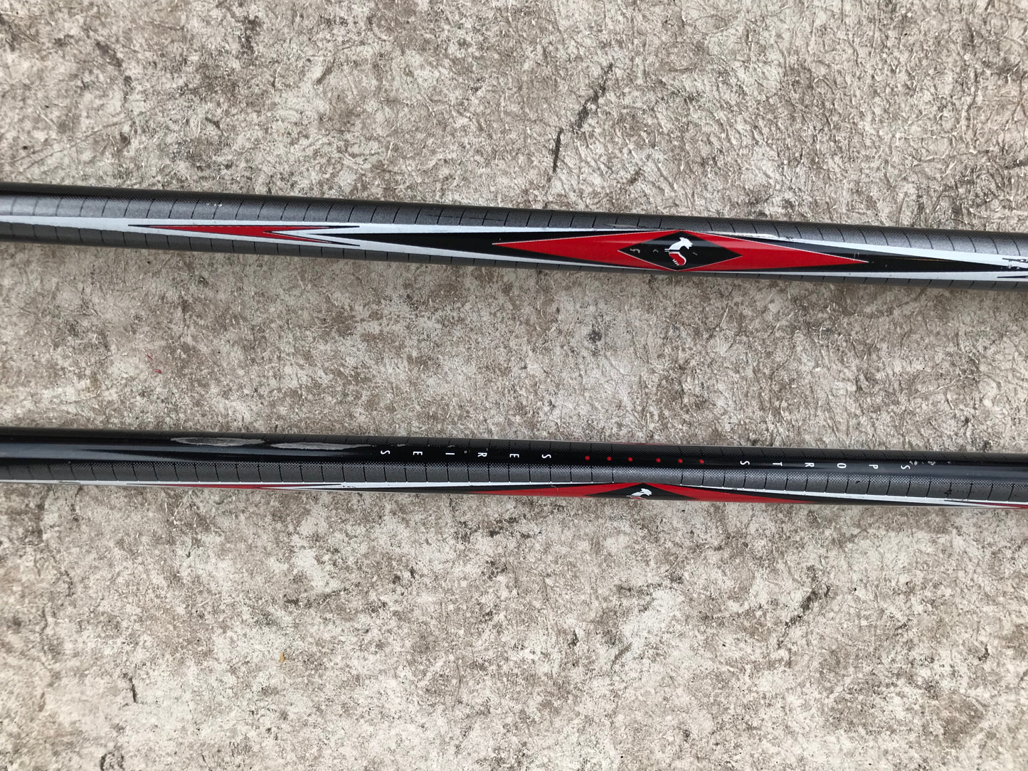 Ski Poles Adult Size 50 inch Rossignol Black White Red