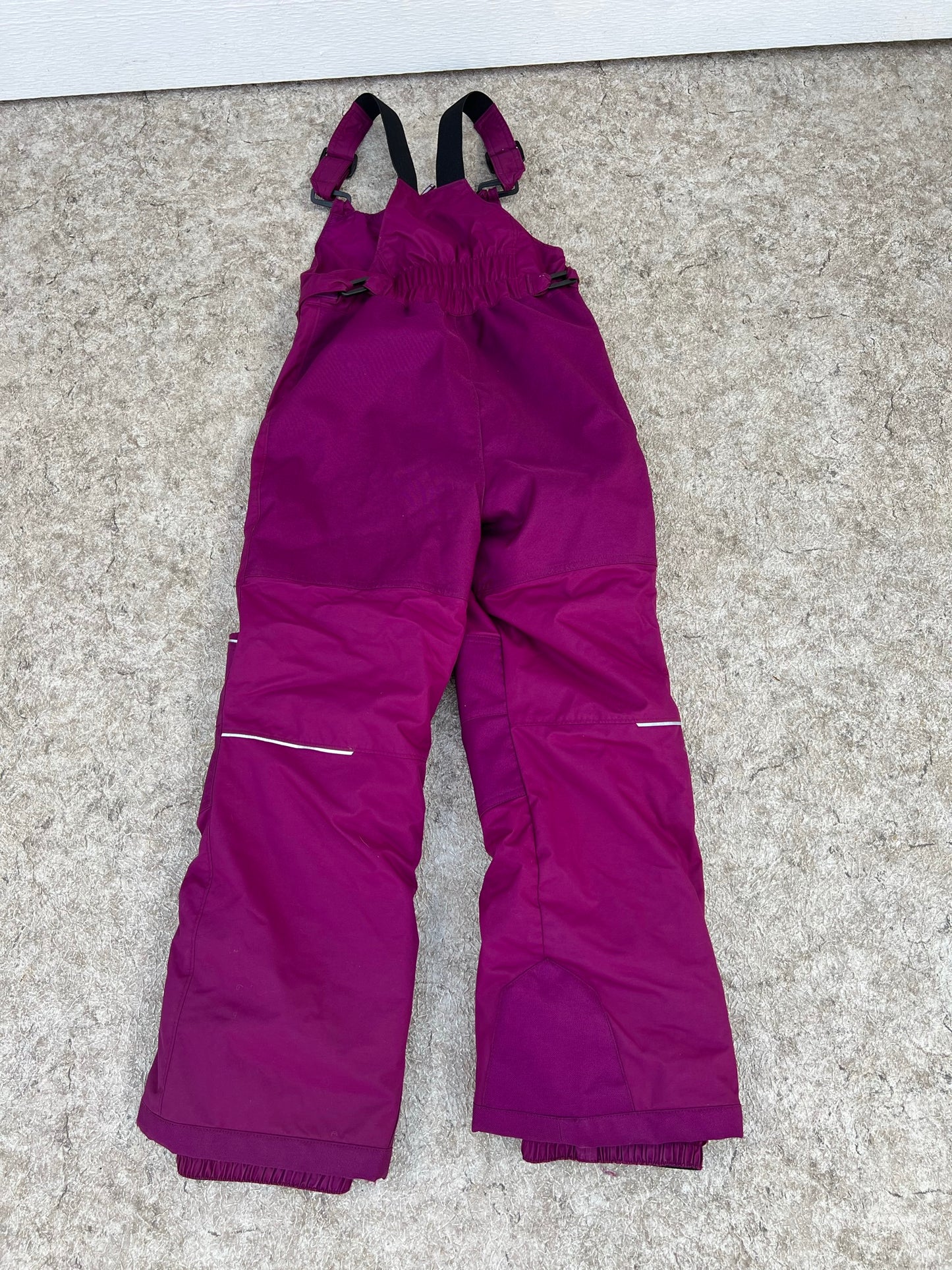 Snow Pants Child Size 10-12 Columbia With Bib Grape As New