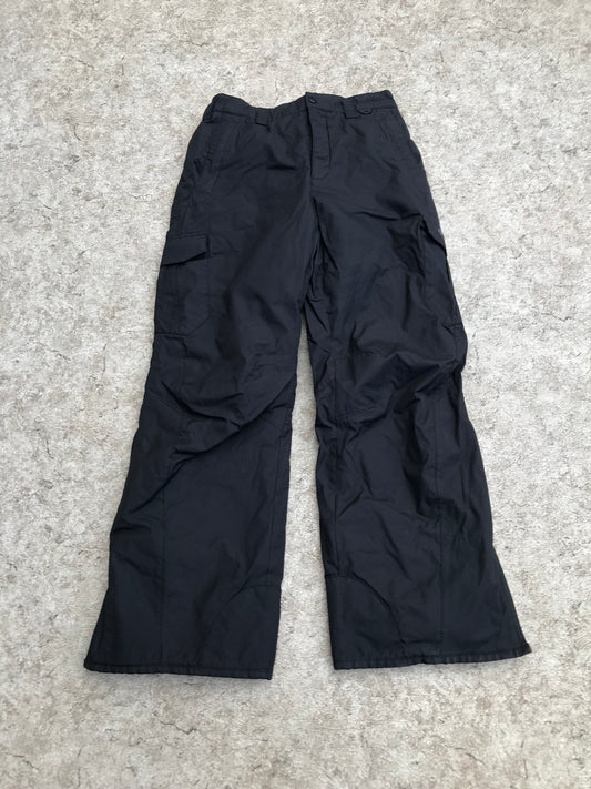 Snow Pants Child Size 14-16 Youth Columbia Black Snowboarding  New Demo Model