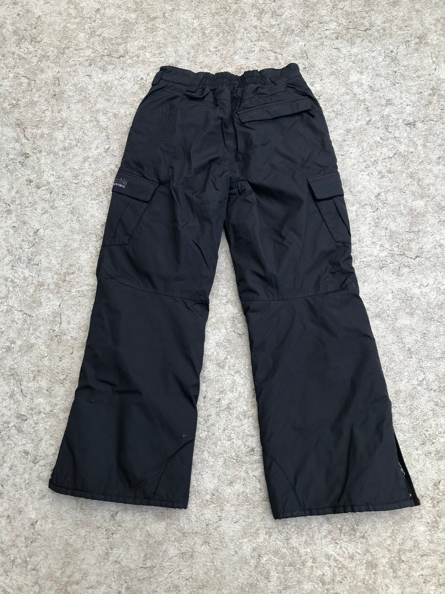 Snow Pants Child Size 14-16 Youth Columbia Black Snowboarding  New Demo Model