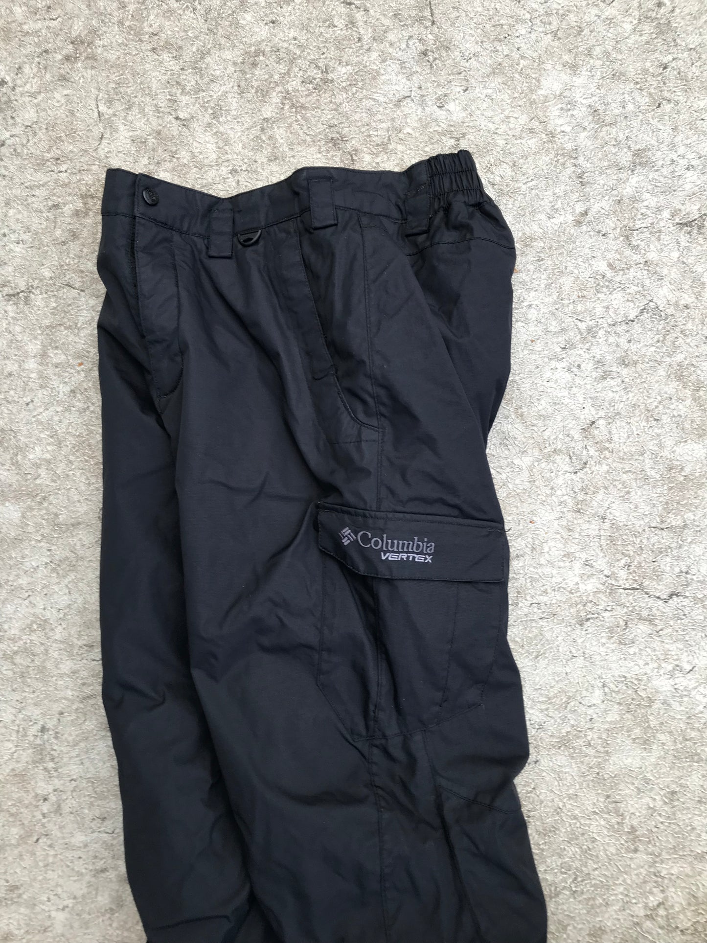 Snow Pants Child Size 14-16 Youth Columbia Black Snowboarding  New Demo Model