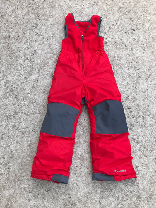 Snow Pants Child Size 4-5 Columbia Fleece Vest Red Grey New Demo Model